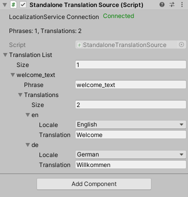 Localization in Unity with No Such Localization